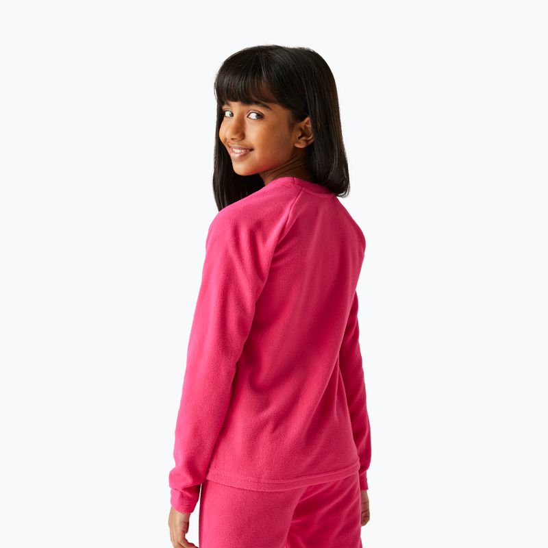 Dětská termoakční mikina REGATTA Thermal Baselayer pink potion 3