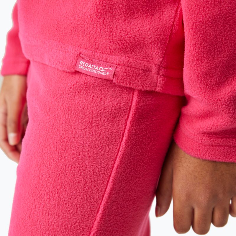 Dětská termoakční mikina REGATTA Thermal Baselayer pink potion 5