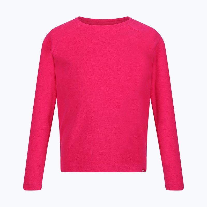 Dětská termoakční mikina REGATTA Thermal Baselayer pink potion 6