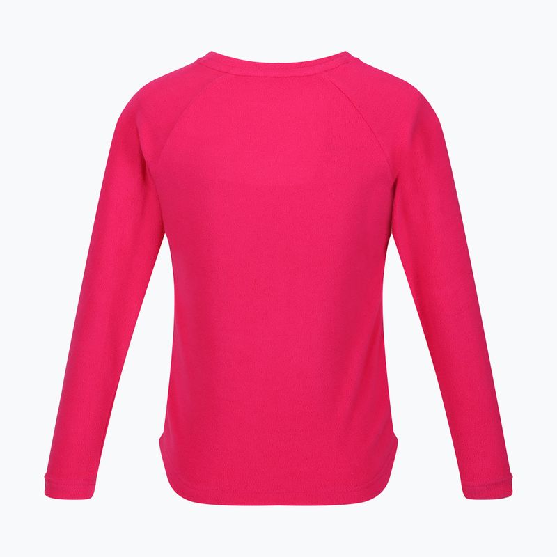 Dětská termoakční mikina REGATTA Thermal Baselayer pink potion 7
