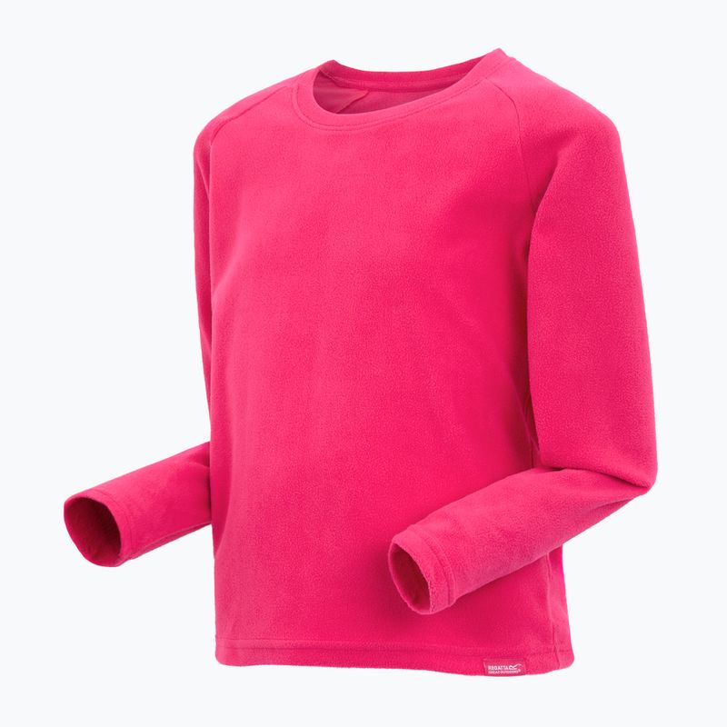 Dětská termoakční mikina REGATTA Thermal Baselayer pink potion 8