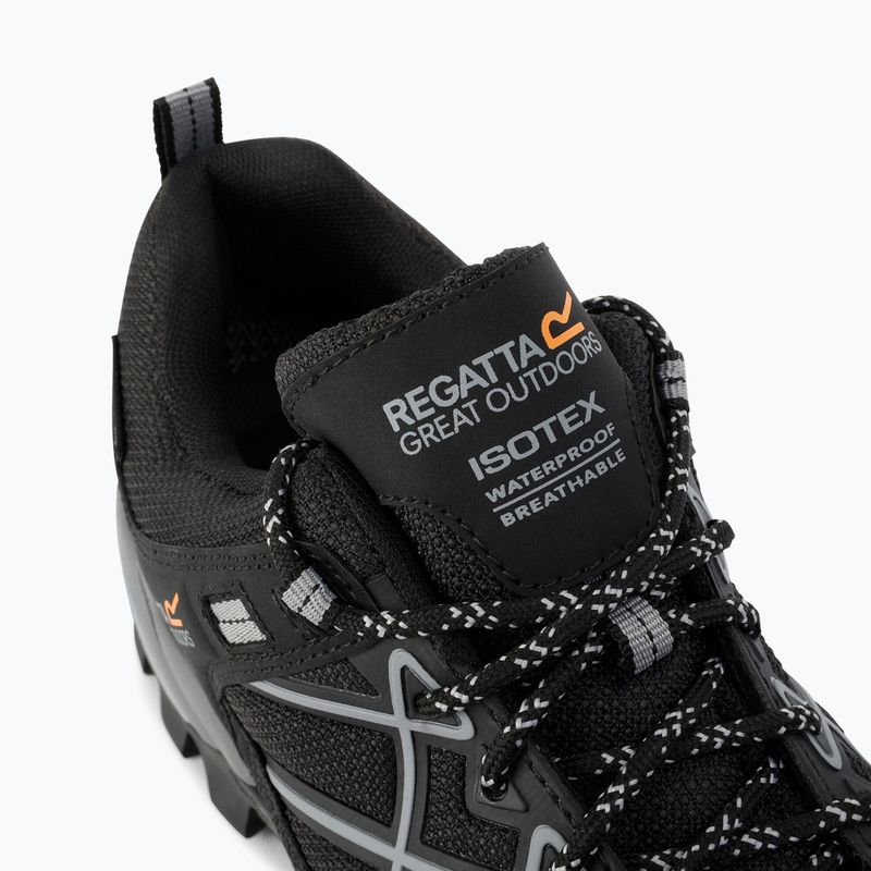 Pánské trekové boty REGATTA Samaris III Low black/granite 13