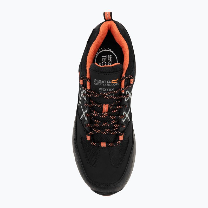 Dámské trekové boty REGATTA Samaris III Low black/satsuma 5