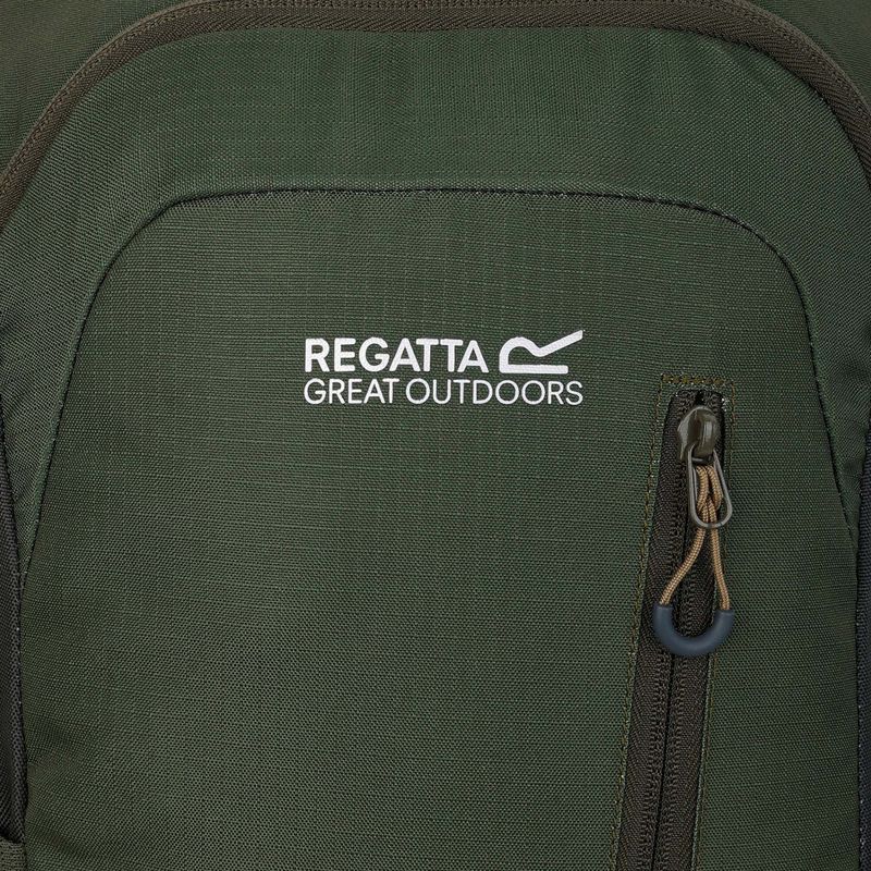 Turistický batoh REGATTA Highton V2 25 l dark khaki/four leaf clover 4