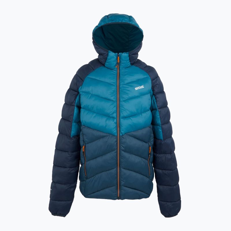 Pánská oteplená bunda  REGATTA Hooded Dalent moroccan blue/moonlight denim 7