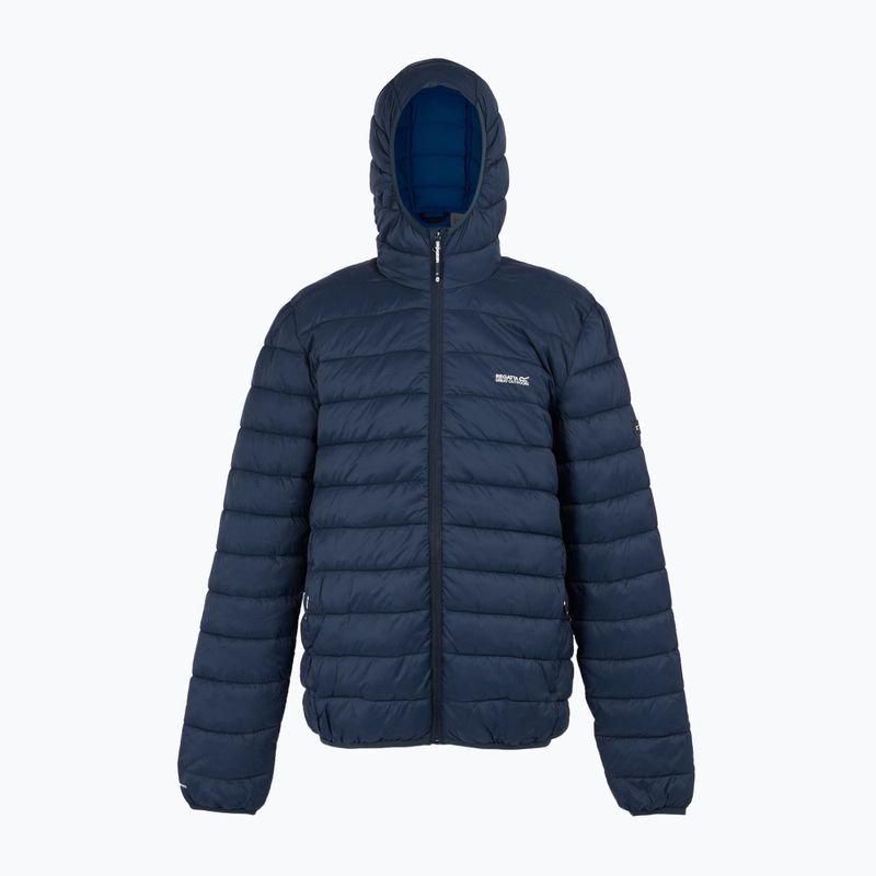 Pánská bunda REGATTA Hooded Marizion black navy/olympian blue 6