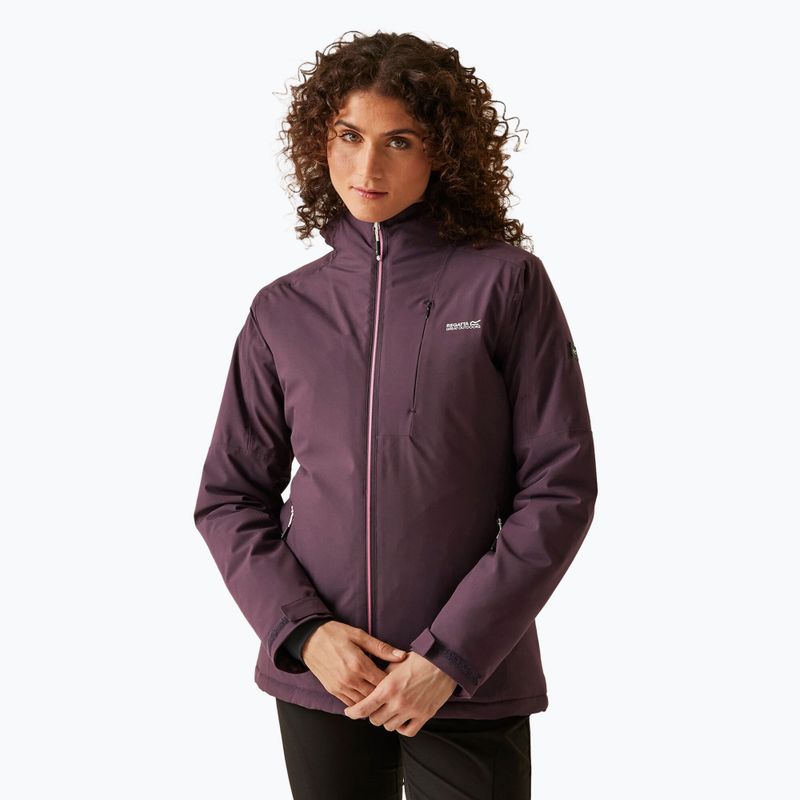 Dámská zateplená bunda REGATTA Highton Stretch IV deep plum