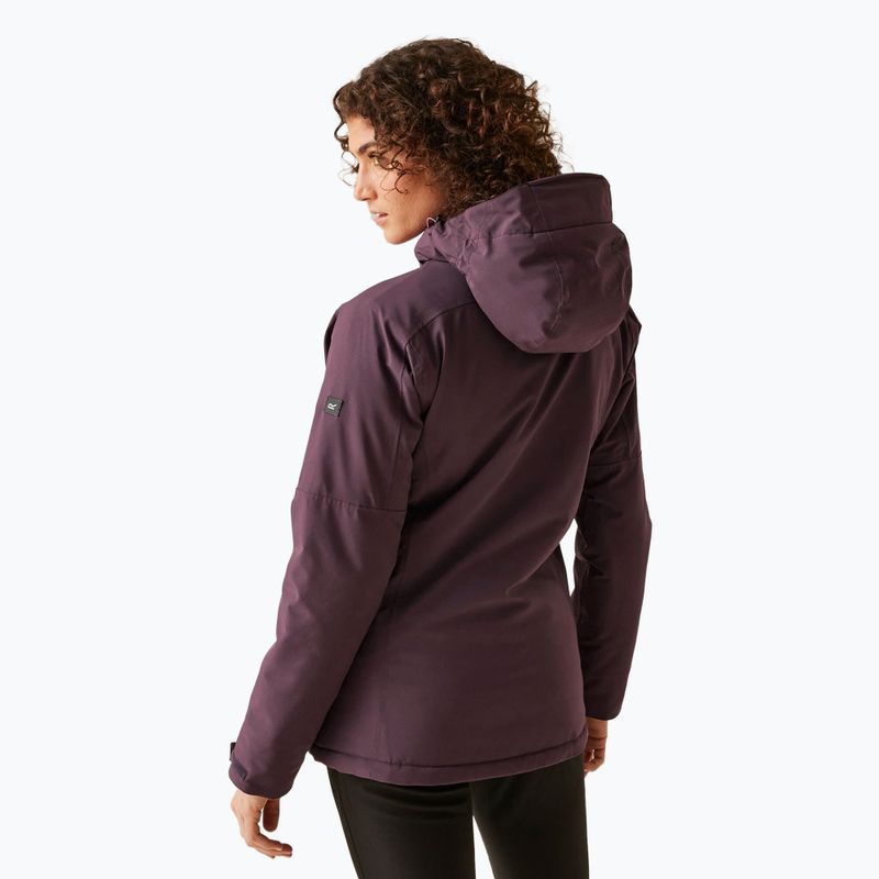 Dámská zateplená bunda REGATTA Highton Stretch IV deep plum 3