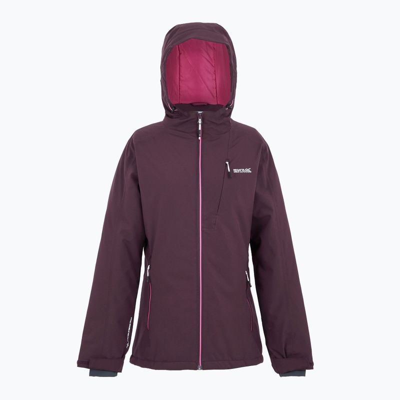 Dámská zateplená bunda REGATTA Highton Stretch IV deep plum 6