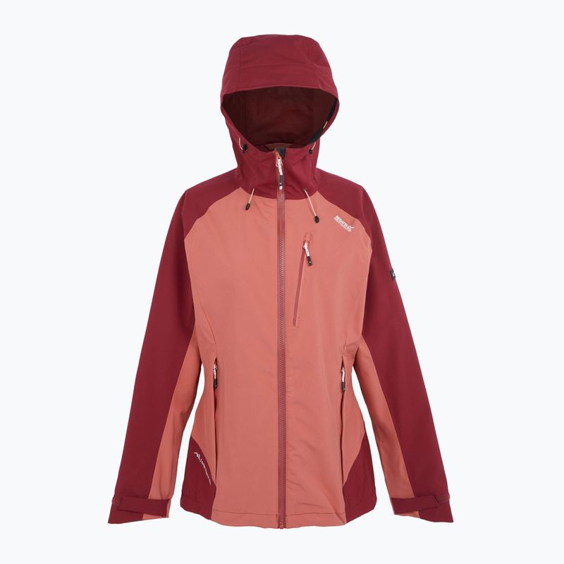 Dámská bunda do deště REGATTA Birchdale mineral red/rumba red 9
