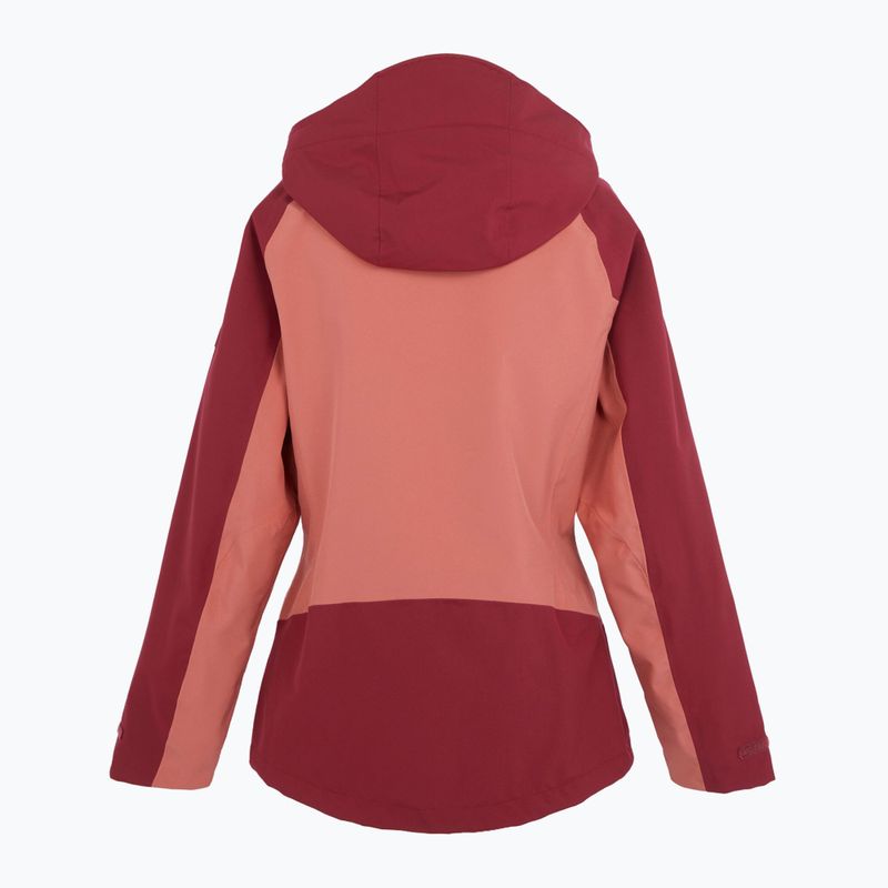 Dámská bunda do deště REGATTA Birchdale mineral red/rumba red 10