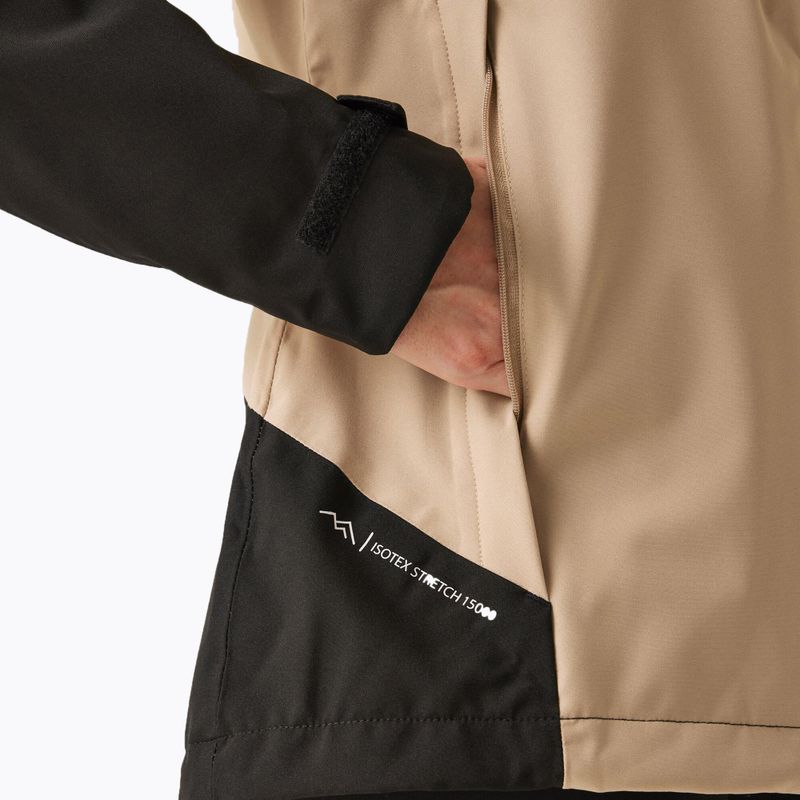 Dámská bunda do deště REGATTA Birchdale warm taupe/black 7
