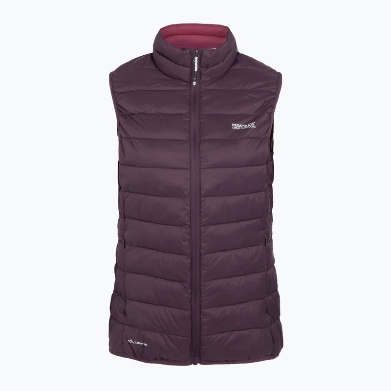 Dámská vesta REGATTA Marizion B/W deep plum 5