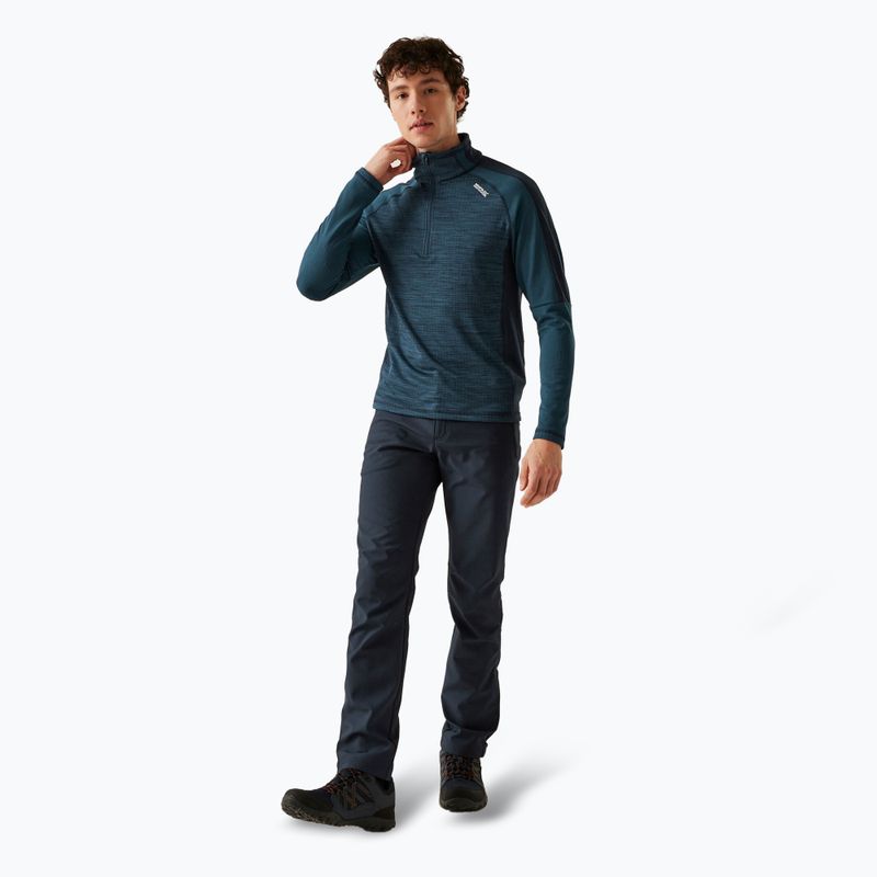 Pánská trekingová mikina REGATTA Hepley moonlight denim/navy 2