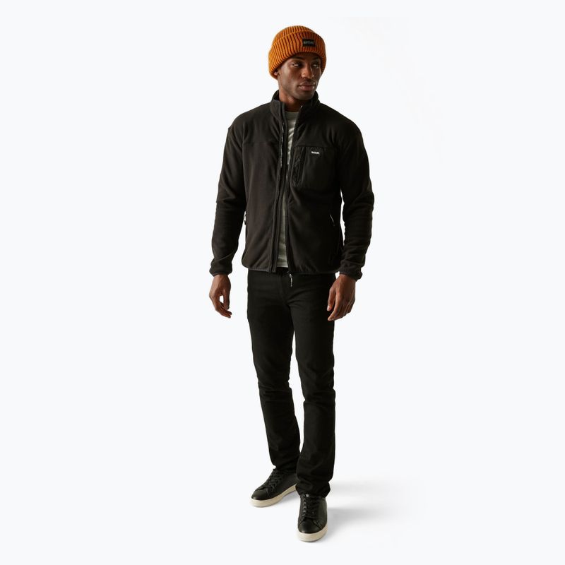 Pánská fleecová mikina REGATTA Frankie Full Zip black 2
