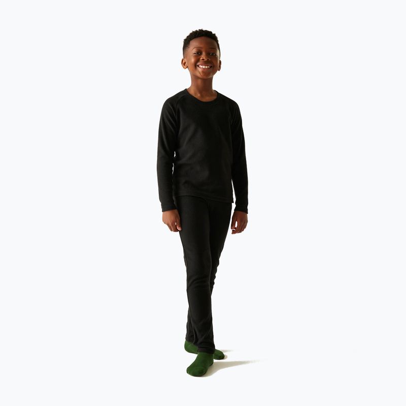 Dětská termoakční mikina REGATTA Thermal Baselayer black 4