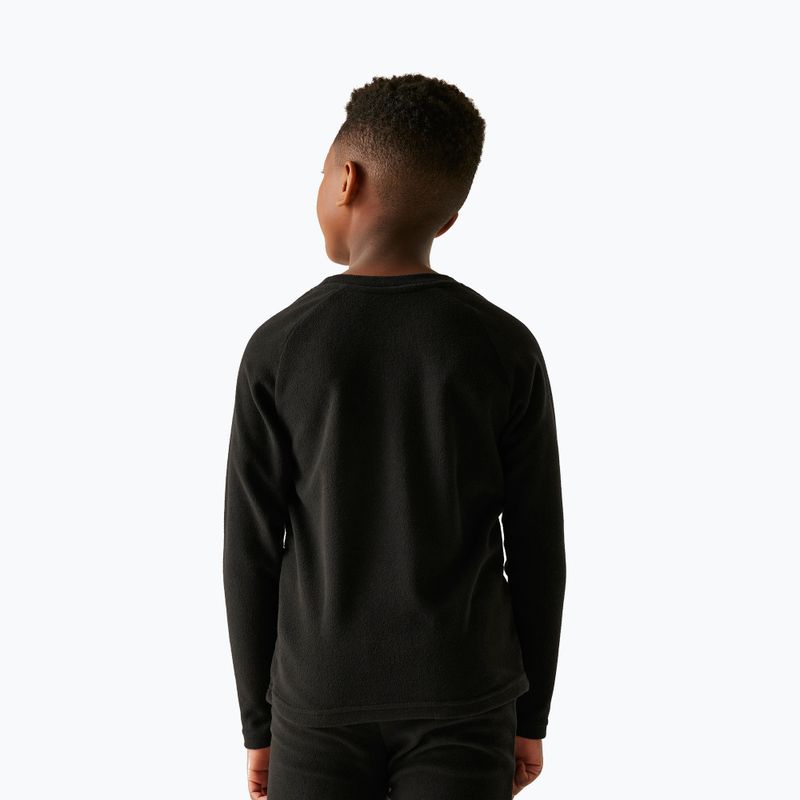 Dětské termo tričko s dlouhým rukávem REGATTA Thermal Baselayer black 5