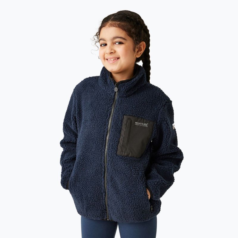 Dětská mikina REGATTA Junior Frankie Full Zip navy