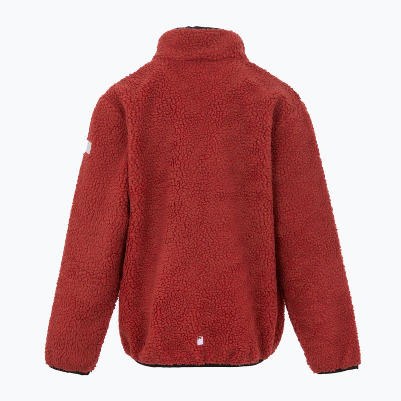 Dětská mikina REGATTA Junior Frankie Full Zip red ochre 6