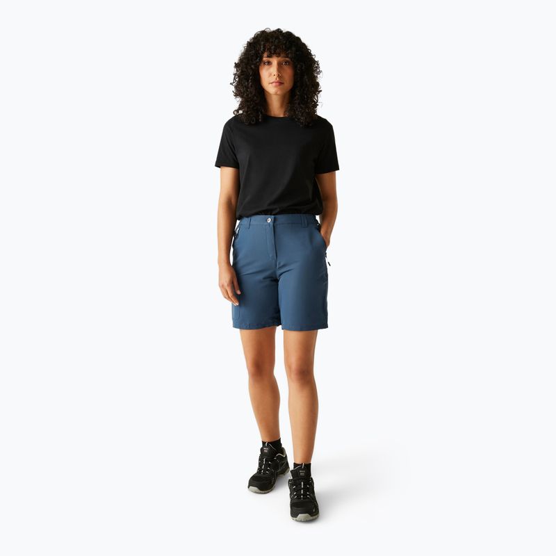 Dámské trekingové šortky REGATTA Chaska III dark denim 2