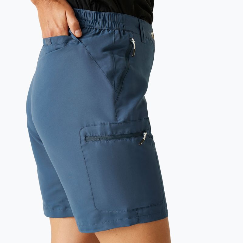 Dámské trekingové šortky REGATTA Chaska III dark denim 4