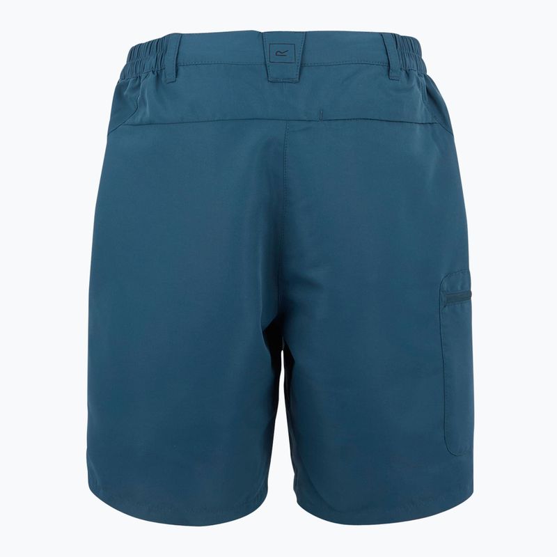 Dámské trekingové šortky REGATTA Chaska III dark denim 6