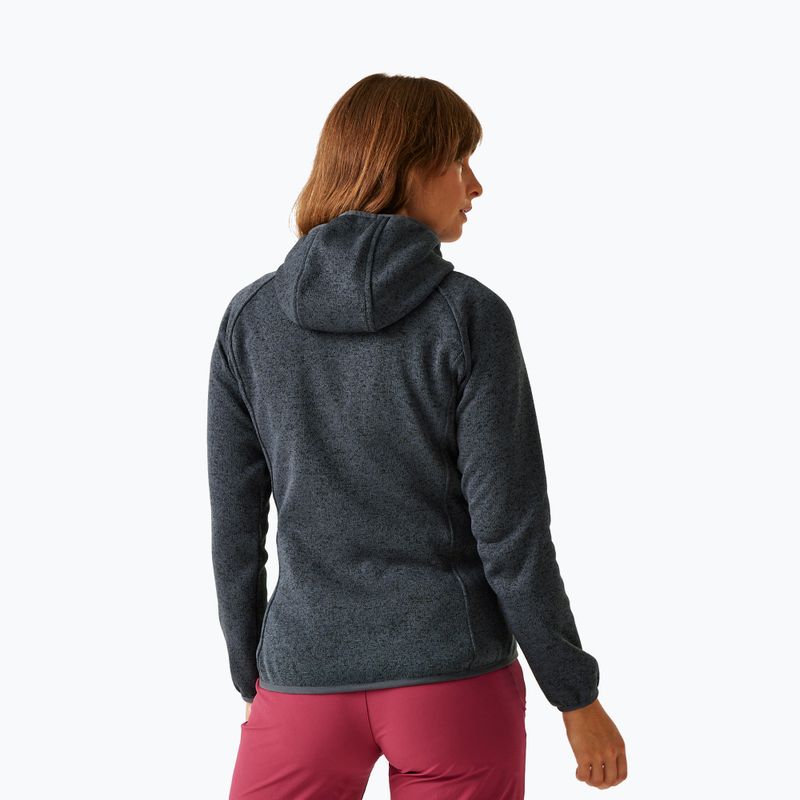 Dámská fleecová mikina REGATTA Newhill II seal grey/pop 3