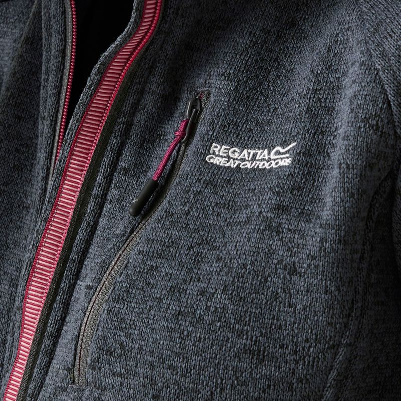 Dámská fleecová mikina REGATTA Newhill II seal grey/pop 6
