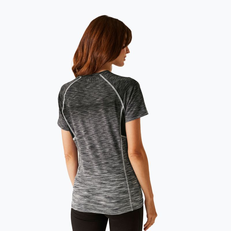 Dámské tričko REGATTA Laxley II black ombre 3