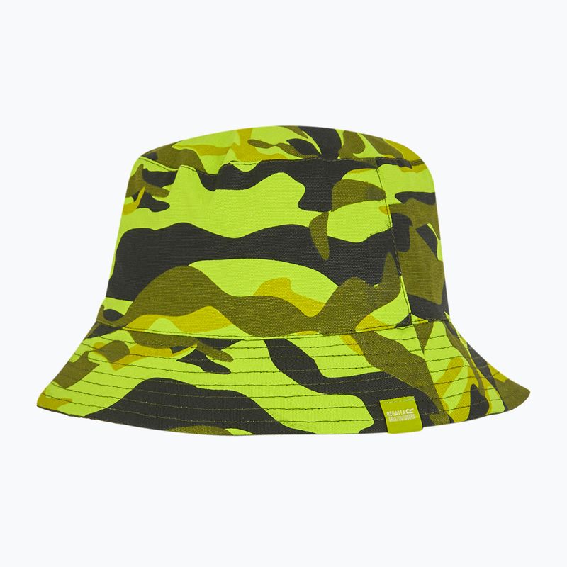 Dětský klobouk REGATTA The Flip grenoble green camo/nephrite green