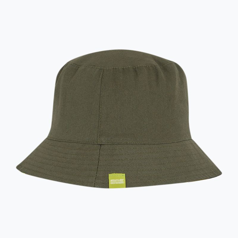 Dětský klobouk REGATTA The Flip grenoble green camo/nephrite green 2
