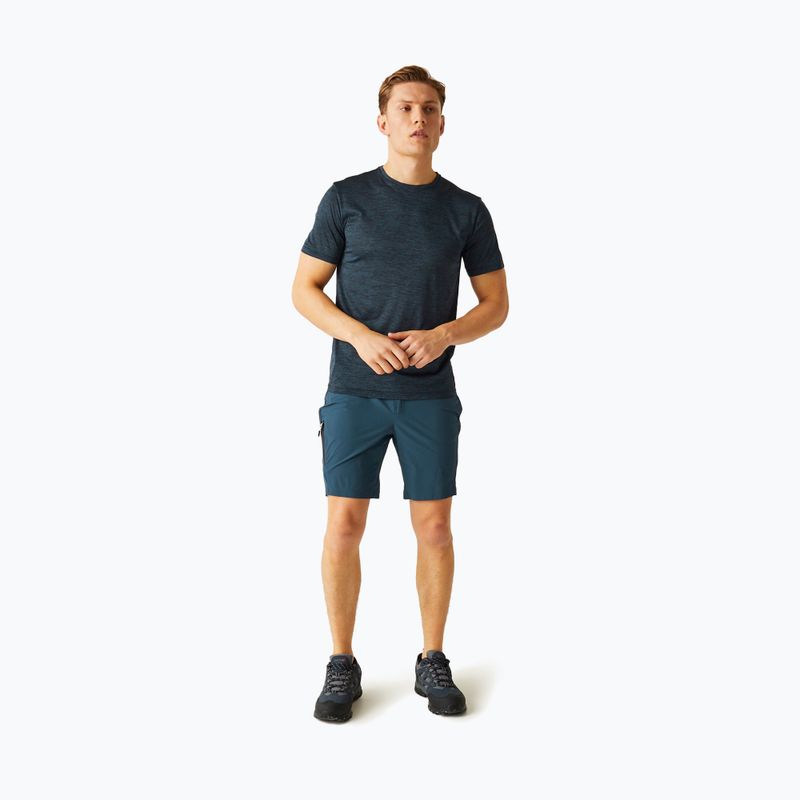Pánské trekové šortky REGATTA Leesville III moonlight denim 2