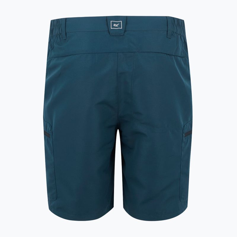 Pánské trekové šortky REGATTA Leesville III moonlight denim 7