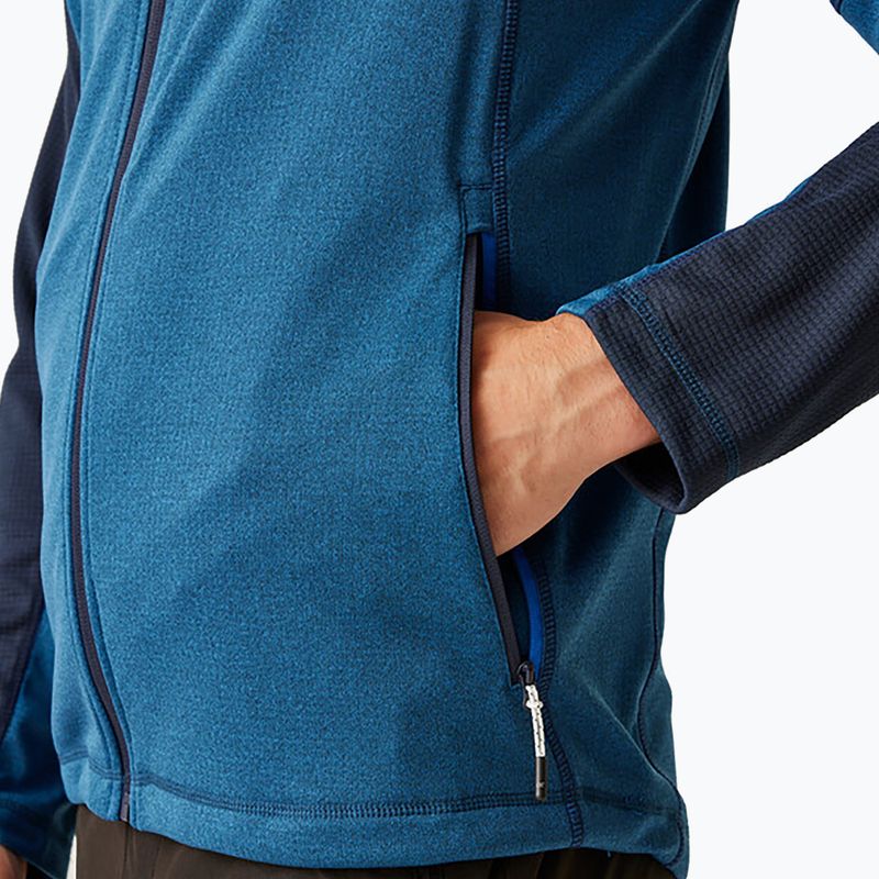 Pánská mikina  REGATT Highton Full Zip Midlayer olympian blue/navy 6