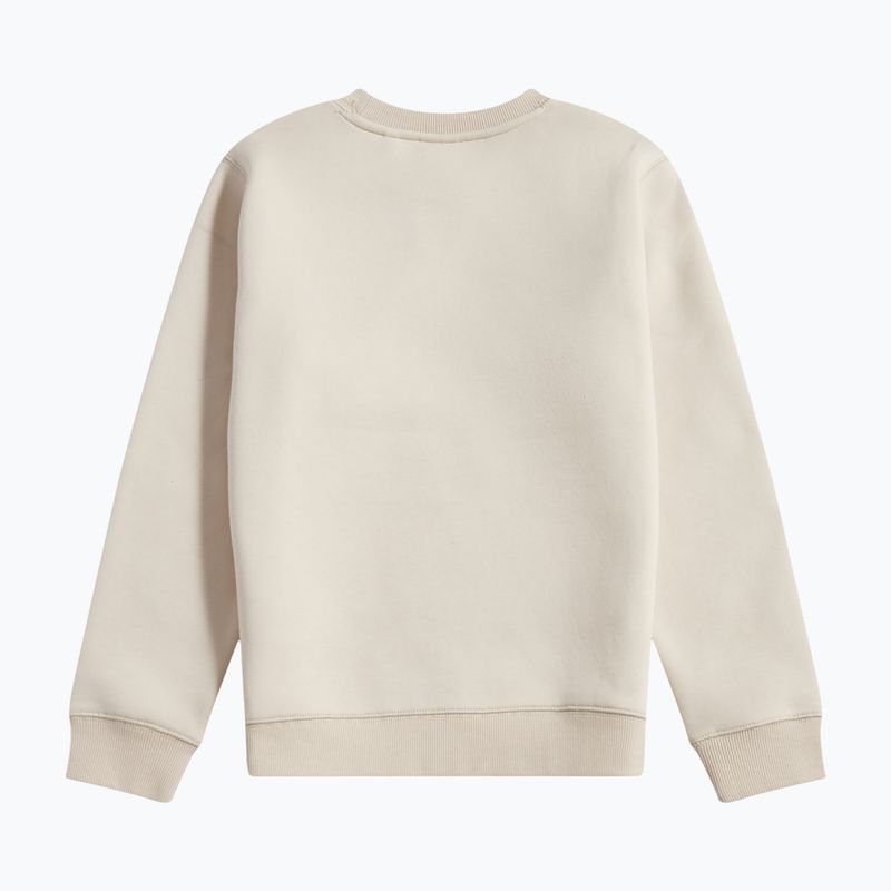 Dětská mikina New Balance Brush Back Small Logo Crew timberwolf 7