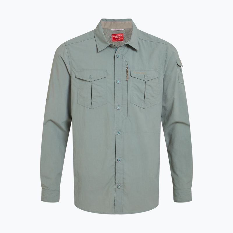 Pánská košile Craghoppers NosiLife Adventure Long Sleeved Shirt III lichen green 10