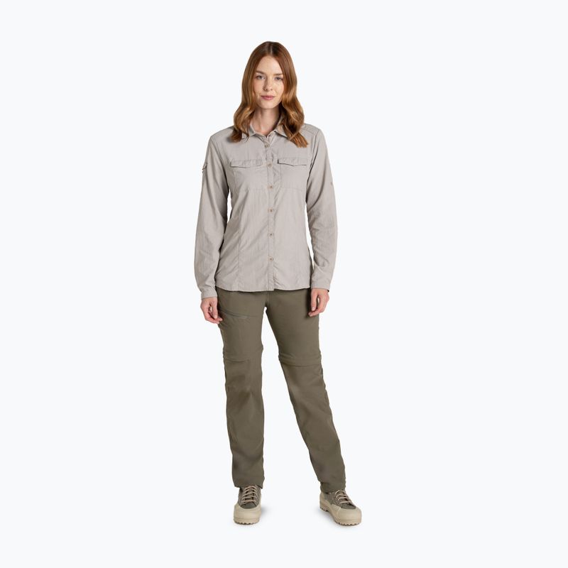 Dámská košile Craghoppers NosiLife Adventure Long Sleeved Shirt III soft mushroom 2