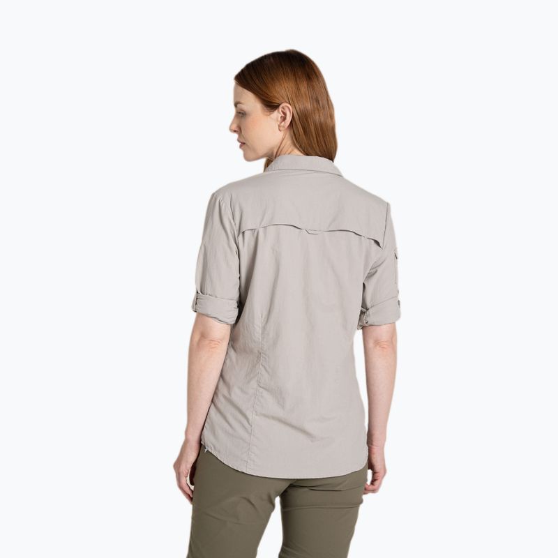 Dámská košile Craghoppers NosiLife Adventure Long Sleeved Shirt III soft mushroom 4