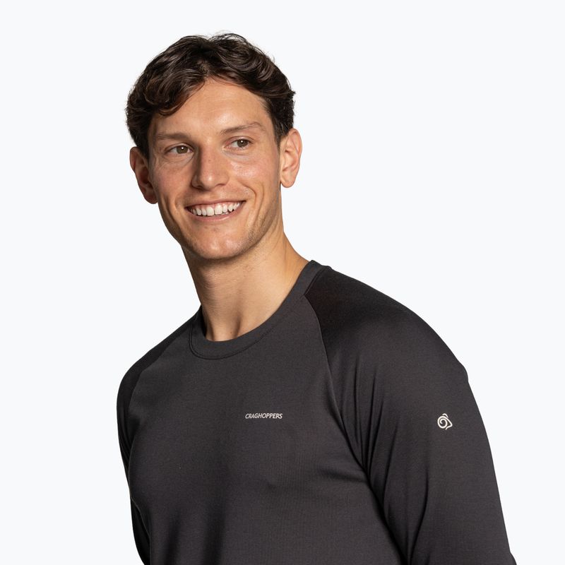 Pánské trekové tričko Longsleeve Craghoppers NosiLife Nour Long Sleeve dark iron 4