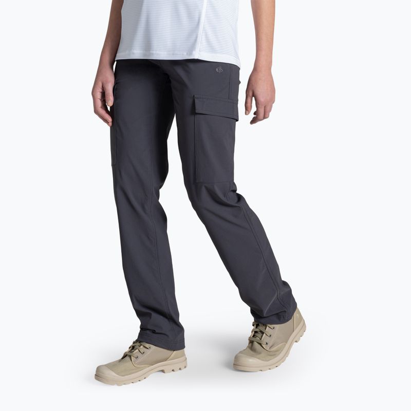 Dámské trekingové kalhoty Craghoppers NosiLife Rif Stretch Cargo dark iron 4