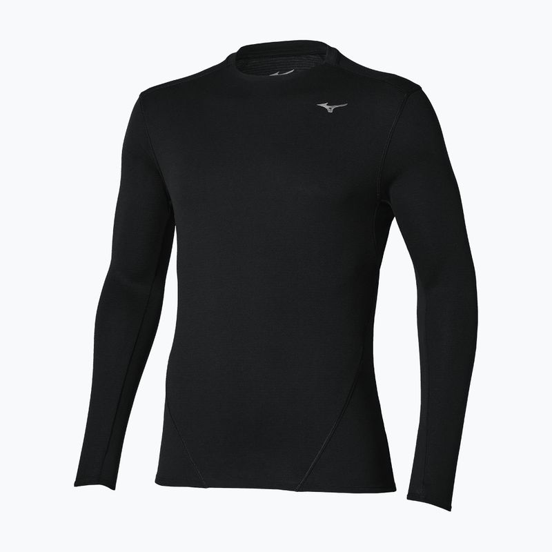 Pánské běžecké tričko Longsleeve Mizuno Tech Thermal Charge Breath Thermo Long Sleeve Tee black