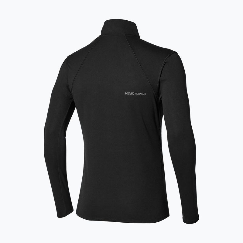 Pánské běžecké tričko Longsleeve Mizuno Tech Thermal Charge Breath Thermo Half Zip Long Sleeve Tee black 2