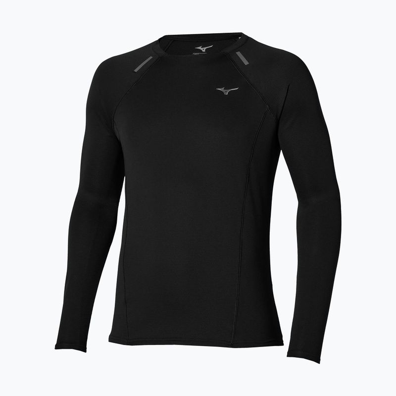 Pánské běžecké tričko Longsleeve Mizuno Active Dryaeroflow black