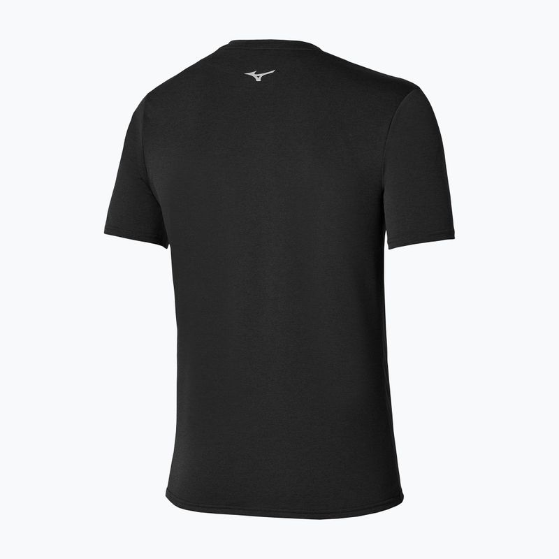 Pánské běžecké tričko Mizuno Core Runbird Short Sleeve Tee black 2