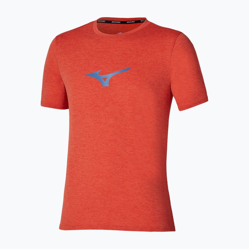 Pánské běžecké tričko Mizuno Core Runbird Short Sleeve Tee orange
