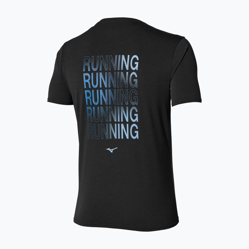 Pánské běžecké tričko Mizuno Core Run Short Sleeve Tee black 2