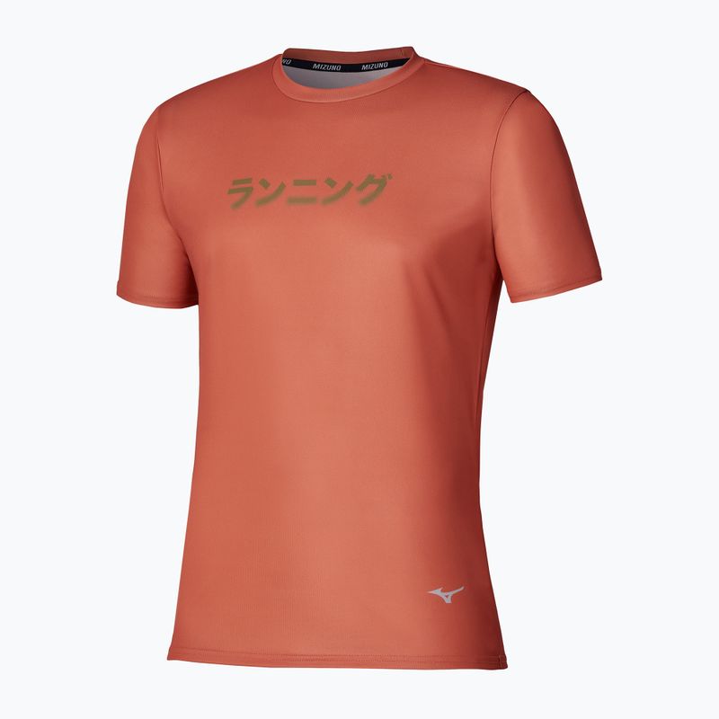 Pánské běžecké tričko Mizuno Core Graphic Short Sleeve ginger