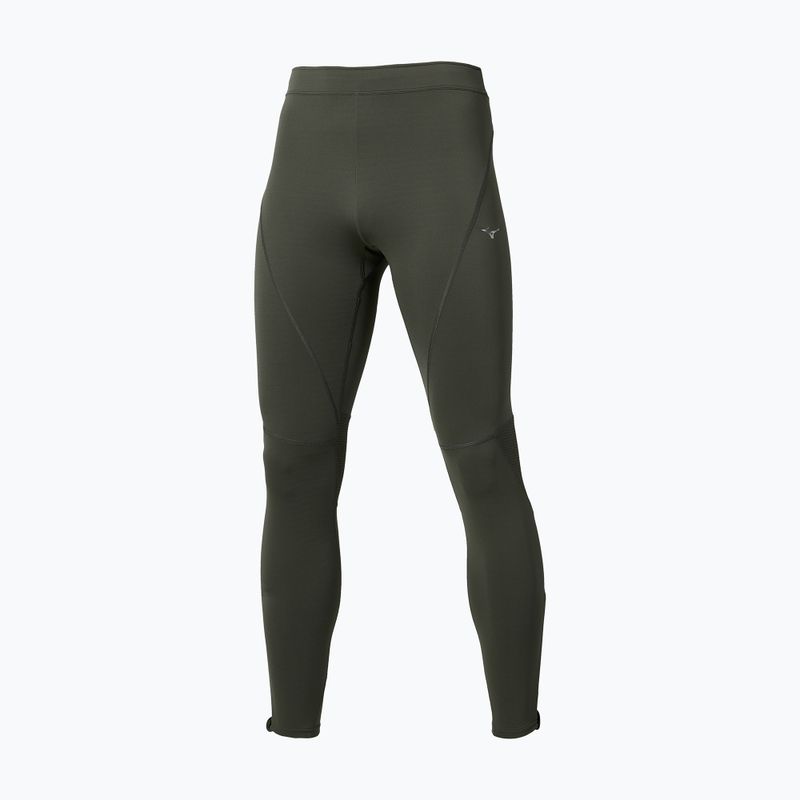 Pánské běžecké legíny Mizuno Active Warmalite Long Tight forest night