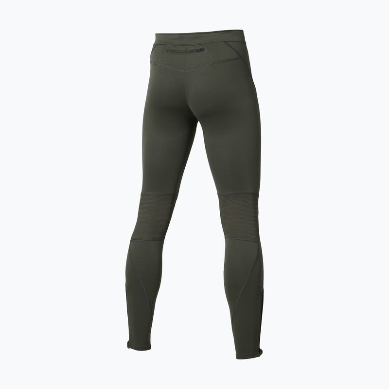 Pánské běžecké legíny Mizuno Active Warmalite Long Tight forest night 2