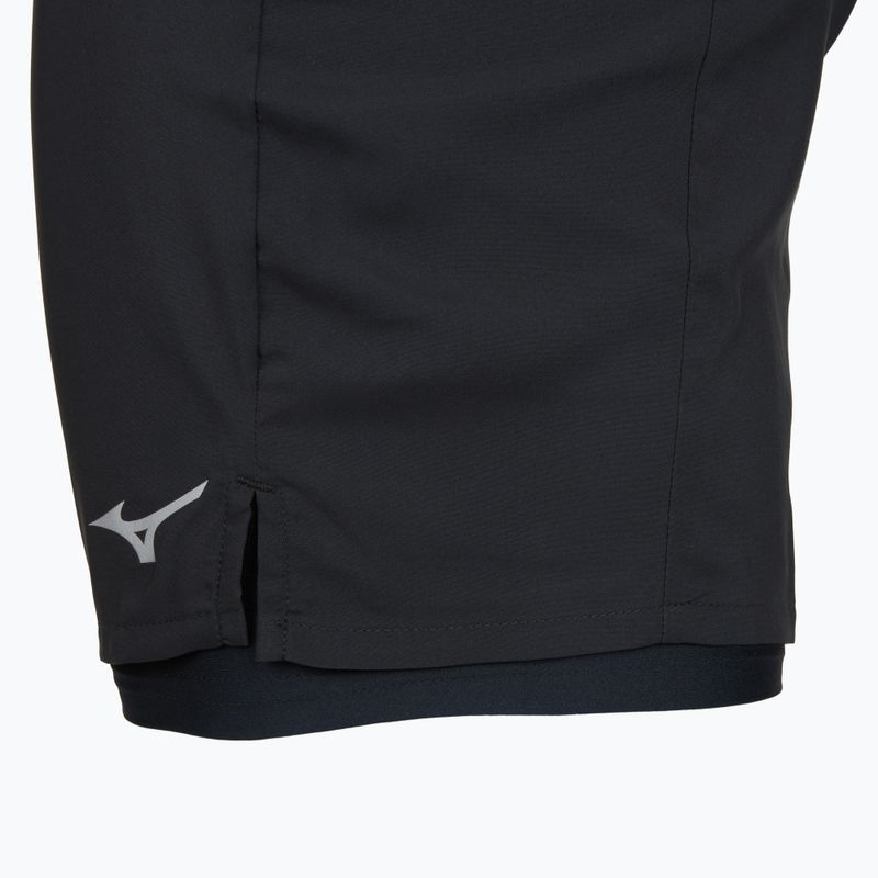 Pánské běžecké šortky Mizuno Multi Pocket 2In1 black 3